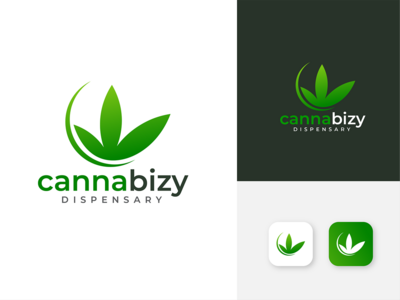 大麻标志设计(cannabis logo design)