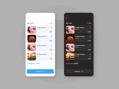 购物车页面设计(cart page design)