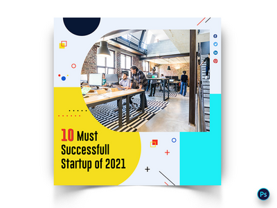 商业社交媒体帖子模板(Business Social Media Post Template)