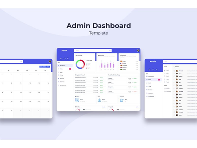管理员仪表板(Admin Dashboard)