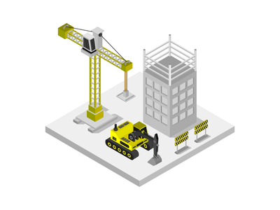 建造等距房子(building isometric house)