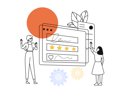 最佳服务-商业插图(Best Service - Business Illustrations)