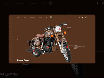 自行车登陆页面重新设计(Bike Landing Page Redesign)