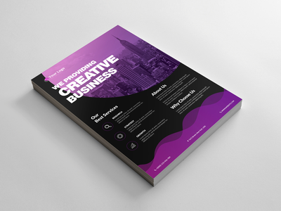 企业传单模板(Corporate Flyer Template)