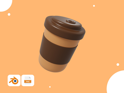 咖啡杯 - 快餐 3D 包(Coffee Cup - Fast Food 3D Pack)