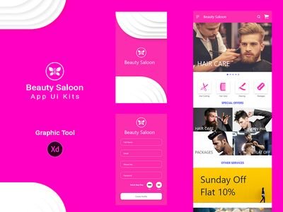 美容沙龙应用(Beauty Saloon App)