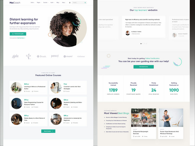 课程门户 HTML 模板(Course Portal HTML Template)