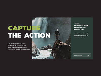 捕获操作 UI 横幅(Capture the Action UI Banner)