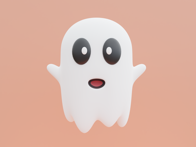 3D 插图鬼(3D Illustration Ghost)