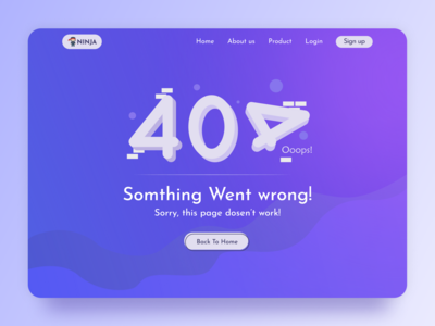 404错误页面(404 Error page)