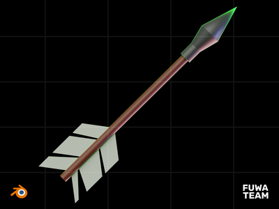 3D游戏属性在黑暗插图包中发光-敏捷（正面）(3D Game attribute glow in the dark illustration pack - Agility (Front))