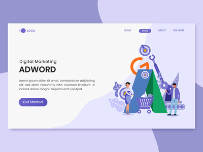Adword 数字营销登陆页面(Adword Digital Marketing Landing Page)
