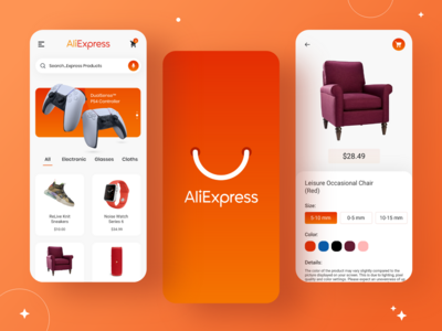 速卖通应用程序设计(AliExpress App Design)