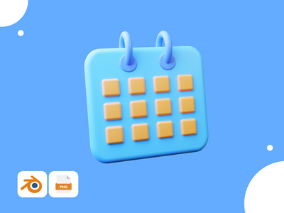 日历-商业插图包(Calendar - Business Illustration Pack)