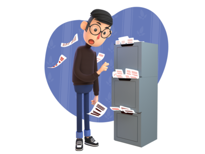 休闲插画酷男孩(Casual illustration cooly boy)