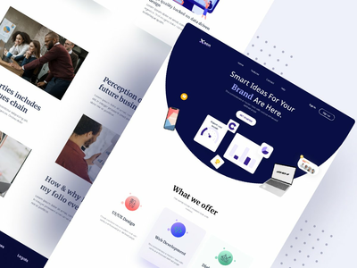 广告素材代理机构 - 着陆页(Creative Agency  - Landing Page)