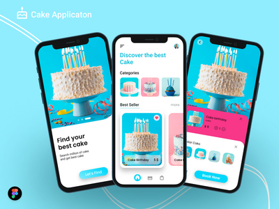 Cake 应用程序 UI 套件(Cake Appplication UI Kits)