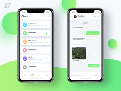 聊天应用 2 种样式(Chat App 2 Styles)