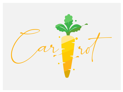 胡萝卜矢量图(Carrot vector illustration)