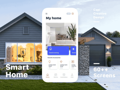 Cahome 智能家居 UI 套件(Cahome Smart Home UI Kit)