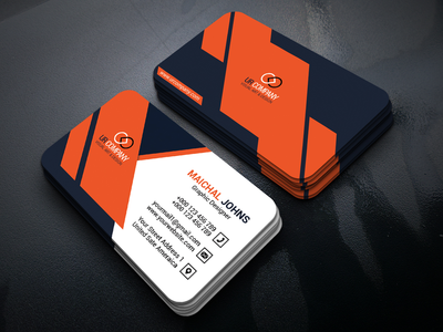 企业风名片(Corporate Style Business Card)