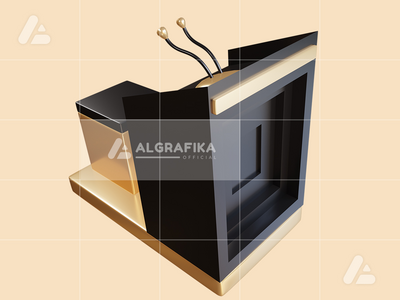 3d 插图斋月演讲台对象(3d illustration ramadan speech podium object)