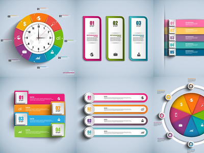 3D 信息图表(3D Infographics)