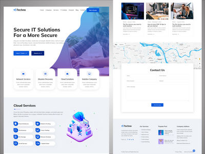 最佳 IT 多功能 HTML5 模板(Best IT Multi-Purpose HTML5 Template)