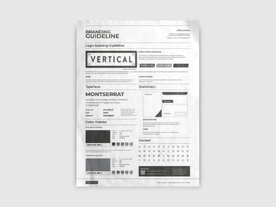 A3 品牌指南海报 Din A3 品牌指南海报(A3 Brand Guideline poster Din A3 Brand Guideline poster)