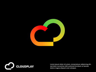 云标志图标(CLOUD LOGO ICON)