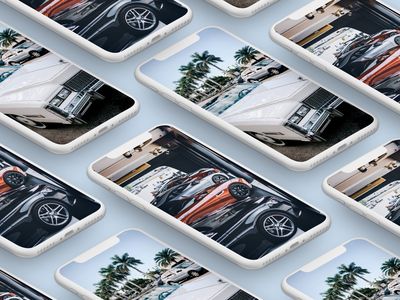 汽车背景用户界面(Car Background UI)