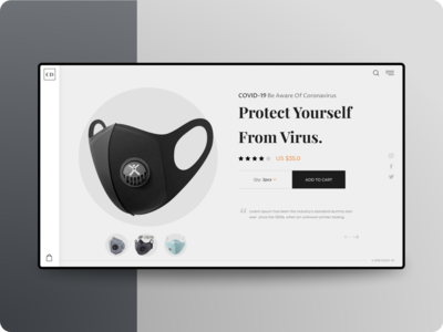 Covid-19 登陆页面 3(Covid-19 Landing Page 3)