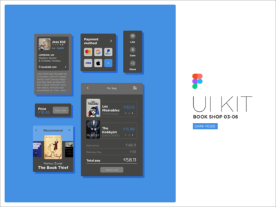 书店 UI 套件(Bookshop UI Kit)