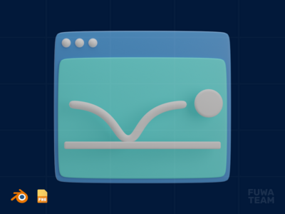 跳出率 - 3D SEO 插图（正面）(Bounce Rate - 3D SEO Illustration (front))