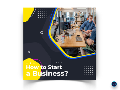 商业社交媒体帖子模板(Business Social Media Post Template)