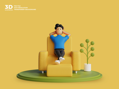 3d 男性角色是懒惰的(3d male character is lazy)