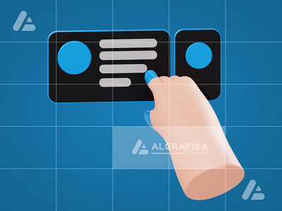 具有透明背景的 3d 空气触摸对象(3d air touch object with transparent background)