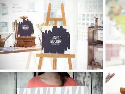 帆布样机(Canvas Mockup)