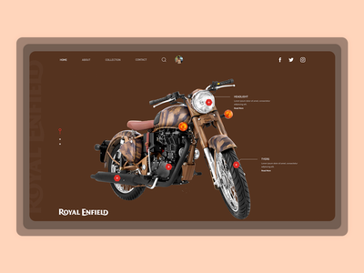 自行车登陆页面重新设计(Bike Landing Page Redesign)