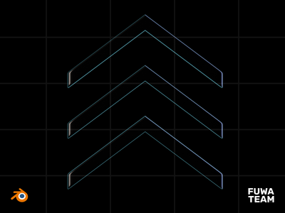 3D 游戏物品在黑暗插图包中发光 - 升级（正面）(3D Game item glow in the dark illustration pack - Level Up (Front))