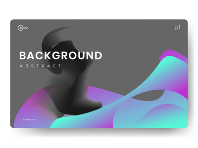 抽象背景登陆页面(Asbtract background Landing page)