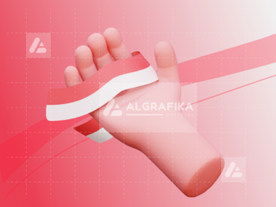 印度尼西亚独立日手势 3D(3D Hand Gesture Independence Day Of Indonesia)