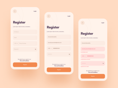 Appétit - 食物食谱应用程序 UI 套件 V3(Appétit - Food Recipes App UI Kit V3)