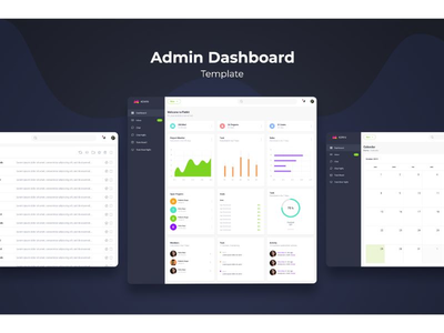管理员仪表板(Admin Dashboard)