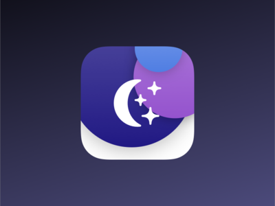 夜间应用程序图标：每日 Ui 005(Night App Icon: Daily Ui 005)