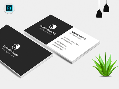 创意名片模板(Creative Business Card Template)