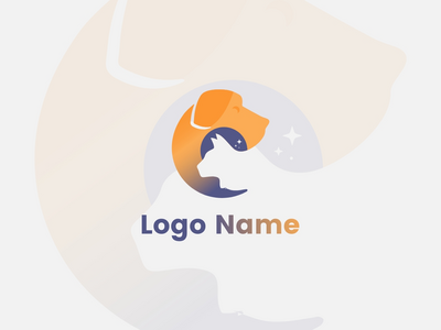 猫狗标志(Cat Dog Logo)