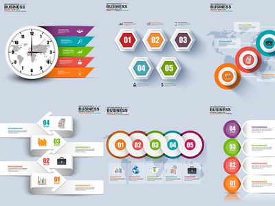 业务信息图表(Business Infographics)