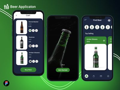 啤酒应用程序 UI 套件(Beer Application UI Kits)