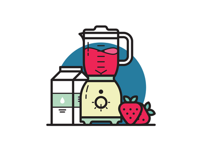 搅拌机插图(Blender Illustration)